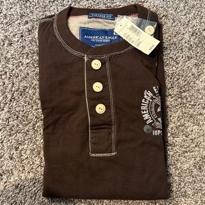 American Eagle Men’s Henleys (2)